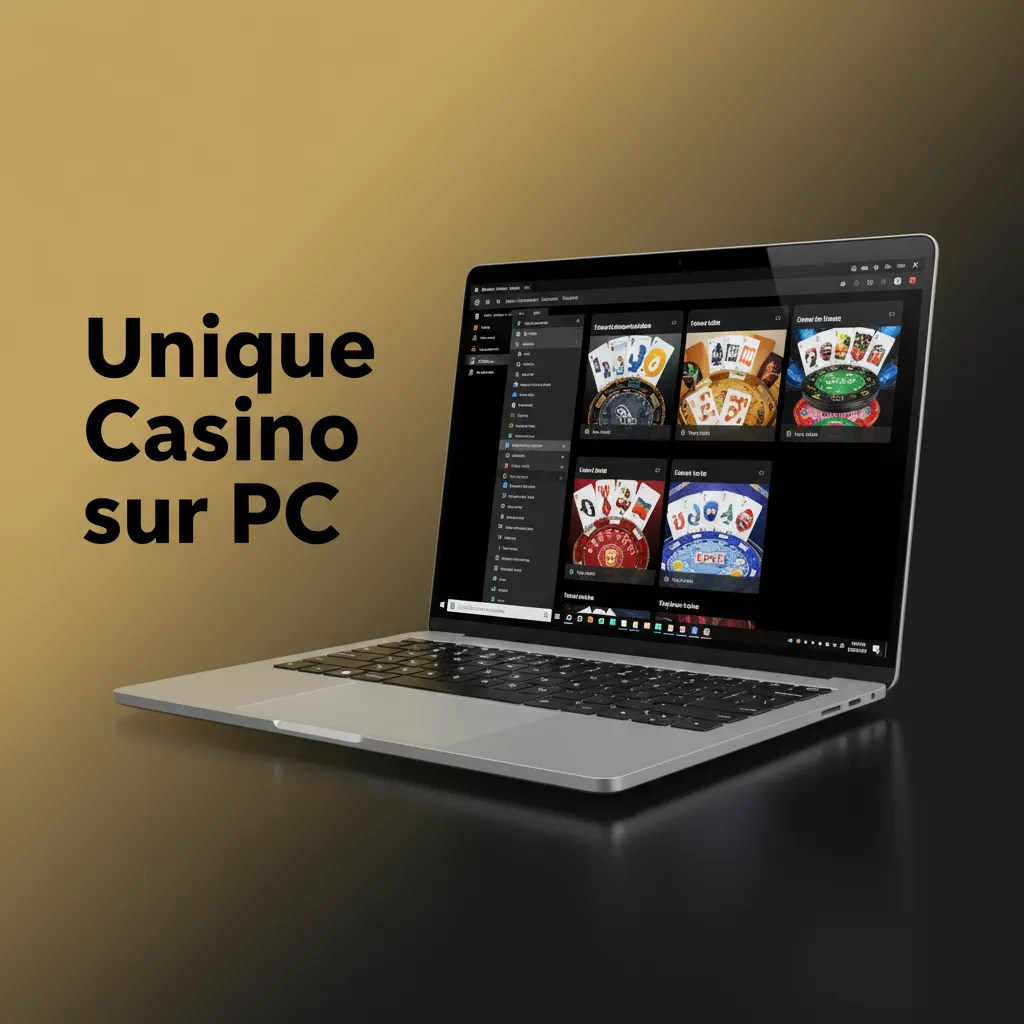Casino unique sur PC